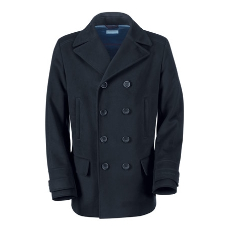 Porsche Men's Dark Blue Yatchsman Style Wool and Cashmere Jacket